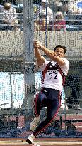 Murofushi nabs gold in hammer throw at E. Asian Games